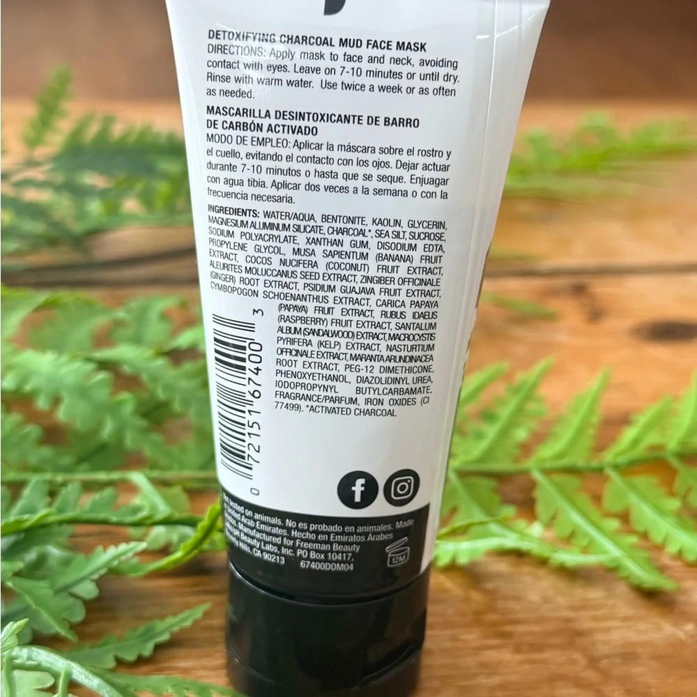 ⚡️ Detoxifying Charcoal Mud Face Mask - NWT - Picture 2 of 2